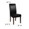 Flash Furniture 19 W, 21.5 L, 40 H 4-QY-A37-9061-BKL-GG - alternate 9